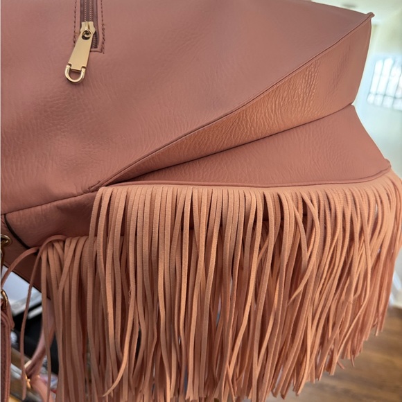 Pink Fringe Shoulder Bag #27 - Picture 5 of 5